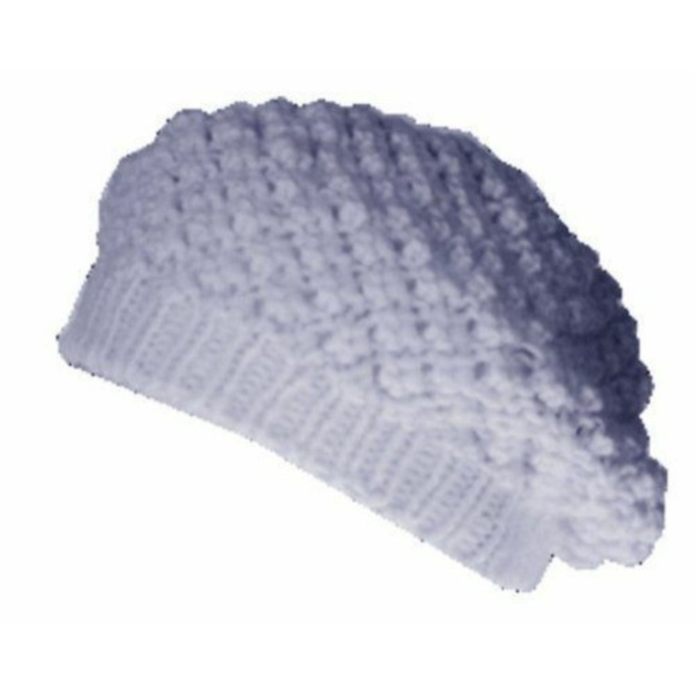 😀 3 for $20 NWT Pugs Gear Crochet Knit Beret Hat